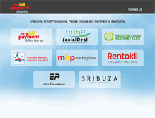 Tablet Screenshot of mybillpayment.com